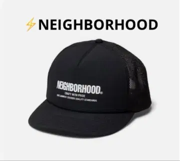 NEIGHBORHOOD MESH CAP-1 메쉬 캡 BLACK