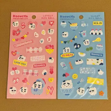 오니기리쿤야 스티커 씰