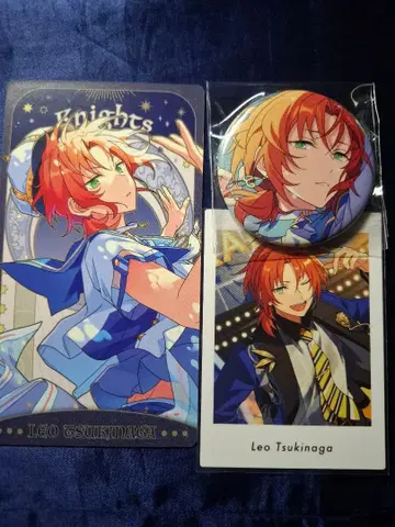 앙스타 앙상블 스타즈 츠키나가 레오 캔뱃지 파샤츠 세트