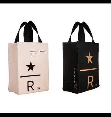 스타벅스 대만 한정판 토트백 Starbucks Reserve
