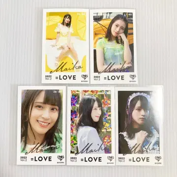 사사키 마이카 미니 포토 미니 포토 카드 vol 2 컴프 이코러브