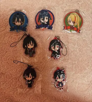 [ 좀비 랜드 사가 ] 아크릴 키링 러버 스트랩