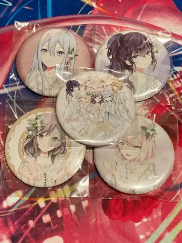 프로세카 CD 특전 캔뱃지 니고 여화에 취해서 25시, 나이트 코드에서