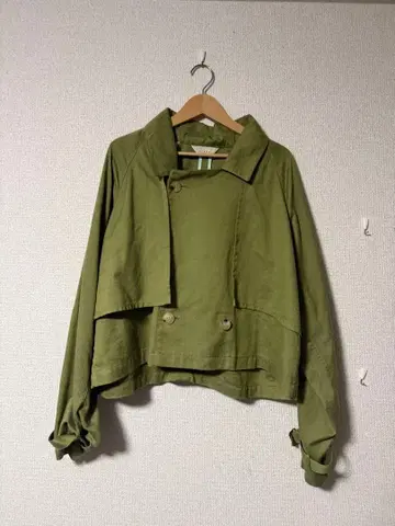 jieda 올리브 그린 테일러드 자켓