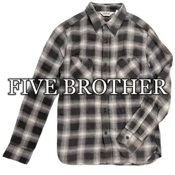 파이브 브라더 라이트넬 워크 셔츠 플란넬 셔츠