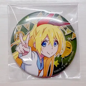 샤프트 50주년 기념전 키 비주얼 캔뱃지 니세코이 키리사키 치토게