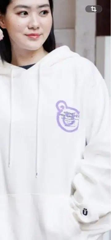 [ ISTKUNST ] 베어 & 스마일리 후드 집업 후드티