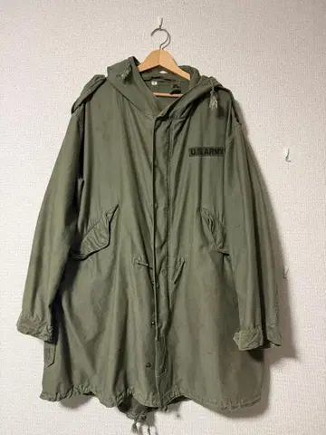 U.S. ARMY 후드 부착 모즈 코트 M-51