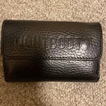 TIGHTBOOTH 블랙 가죽 키케이스