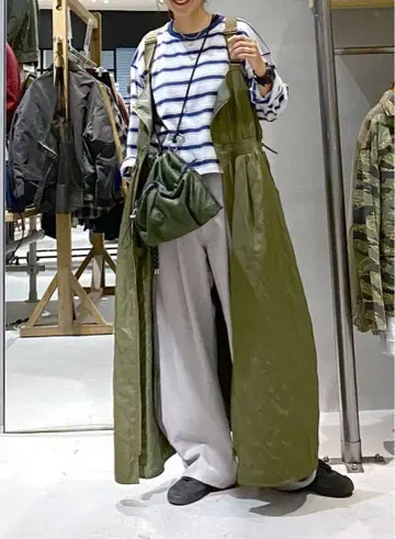 niko and - MA-1풍 원피스 카키 Misayo 프로듀스