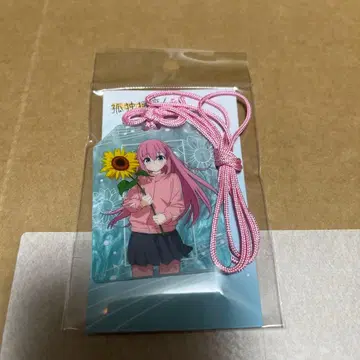 중국 한정판 고토 히토리 해바라기 부적풍 아크릴 키링