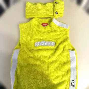 아르치비오 니트 베스트 골프 넥워머 골프웨어