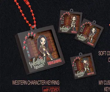 aespa 키링 카리나 윈터 닝닝