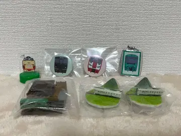 [ 묶음 판매 ] 규슈를 여행하는 기차들 가챠 캔뱃지 이토엔 기차 굿즈