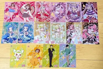 너와 아이돌 프리큐어 클리어 카드 컬렉션 16장 세트