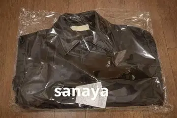 Plage 레더 라이크 카 코트