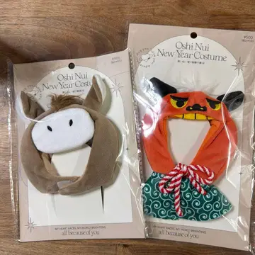 최애 누이 모자 말M 사자춤M 2세트