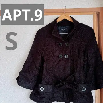 해외 구제 의류 [ APT.9 ] 다크 브라운 자켓 S 사이즈 스타일리시