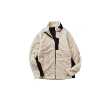 워크맨 WORKMAN 다이아 플리스 안감 알루미늄 자켓 베이지 3L