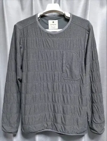 스노우피크 플렉서블 인슐레이션 풀오버 폴라텍 그레이