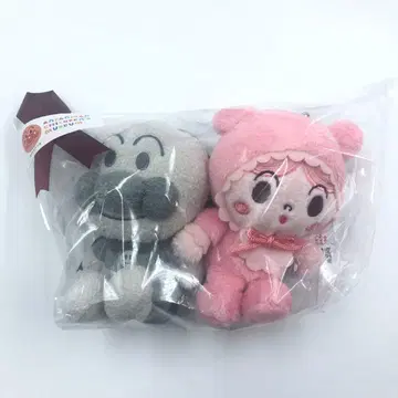 호빵맨 뮤지엄 한정판 호빵맨 모노톤 아카짱맨 핑크