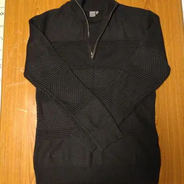 캘빈 클라인 블랙 니트 스웨터 XL