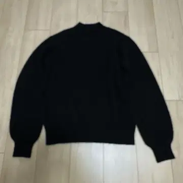 새상품급 론 헤르만 야크 캐시미어 헤어리 니트 블랙