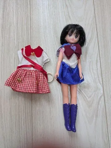 [레어] 세일러문 옷 갈아입히기 인형 슈퍼 세일러 새턴 레트로