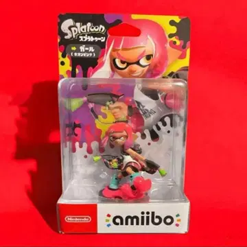 [ 새상품 미개봉 ] amiibo 걸 네온 핑크 (스프라툰 시리즈)