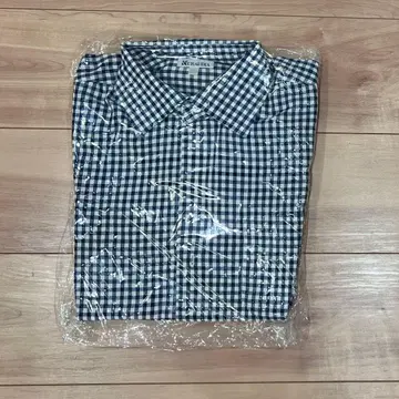 클라우디아 체크 무늬 남성용 셔츠 긴팔 결혼식