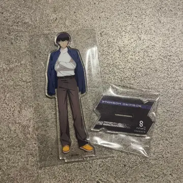 괴수 8호 호시나 소우시로 아크릴 스탠드 데님 코디