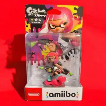[ 새상품 미개봉 ] amiibo 걸 [ 네온 핑크 ]