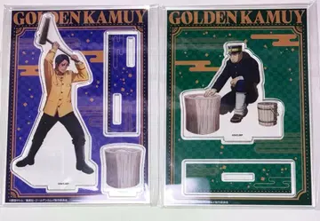 골든 카무이 점프페스타 아크릴 스탠드 코이토 소위 츠키시마 중사 떡메치기