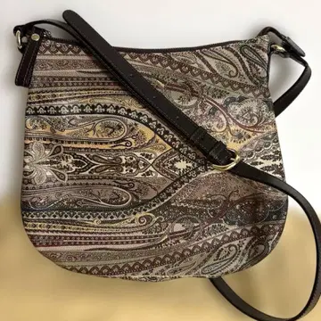 에트로 페이즐리 에코 가죽 숄더백