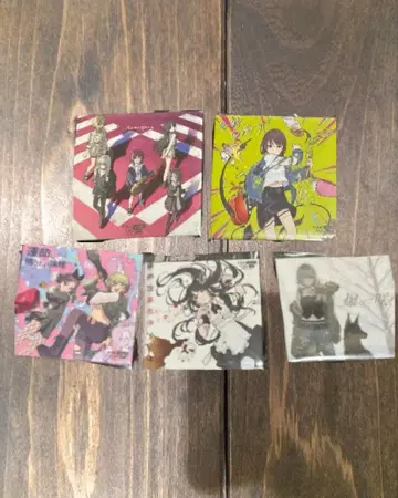 걸즈 크래쉬 게이머즈 페어 특전 스퀘어 캔뱃지 컴플리트