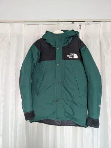 THE NORTH FACE 마운틴 다운 파카 그린/블랙