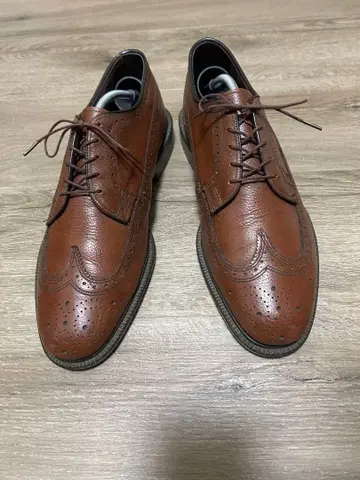 [새상품급] SEARS 가죽 윙팁 신발 브라운 8 1/2 D