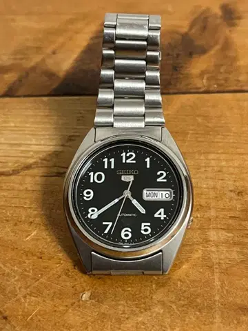 SEIKO 5 / 세이코 파이브 자동 감기 손목시계 작동 미확인