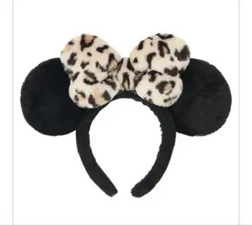 디즈니 Disney 머리띠 레오파드 무늬