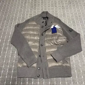 G-STAGE 다운 자켓 니트 블루종 다운 90% 페더 10% LL