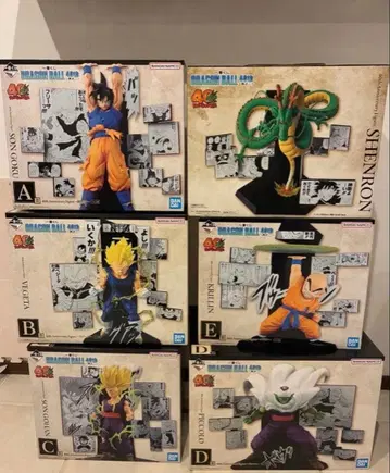 제일복권 드래곤볼 40th 그 두 번째 피규어 컴플리트 세트 전 6종