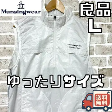 [ 24시간 이내/선착순 ] 먼싱웨어 남성용 지퍼 베스트 L 사이즈