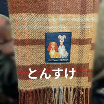 택 포함 새상품 101마리 달마시안 스톨 머플러 디즈니 3