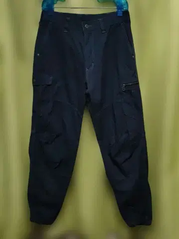 도그맨 DOGMAN 스트라이프 카고 팬츠 네이비 8165