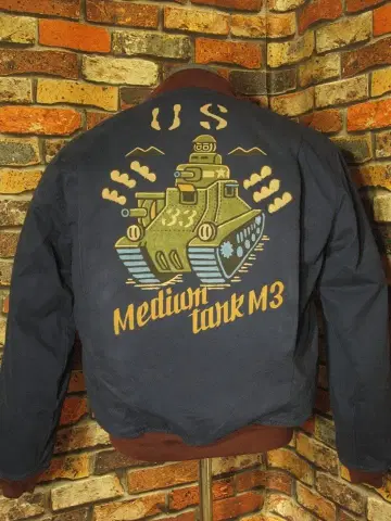 OKONKWO 탱커 자켓 XL 사이즈 40 M3 중전차 마츠오카 요시히로