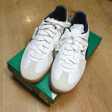 PUMA 스니커즈 화이트/베이지/블랙