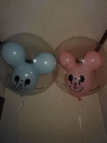 디즈니 벌룬 풍선 2개 세트
