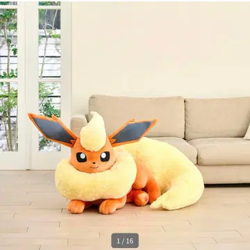 포켓몬 봉제 인형 등신대 부스터 누워있는