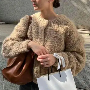 CLANE TEDDY BEAR HAND KNIT TOPS