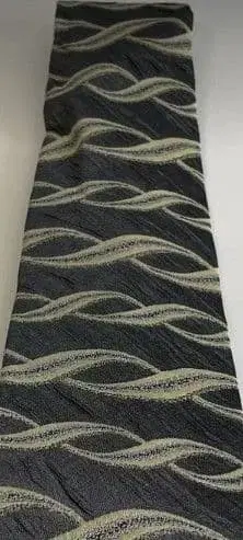 엔리코 코베리 그레이 가로 물결 넥타이